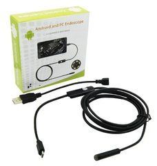 Міні камера цифрова для телефону, ендоскоп-бороскоп Endoskope 2m Android Micro-Usb