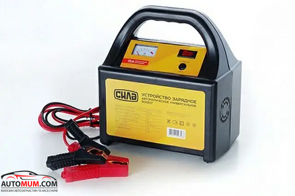 СИЛА 900207 Зарядний пристрій для акумуляторів 12/24V 15А