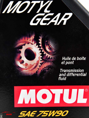 Трансмиссионное масло MOTUL Motylgear 75W-90 GL-4/5 - 1л