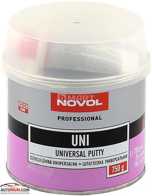 NOVOL 1102 Шпатлёвка универсальная (розовая) - 0,75кг