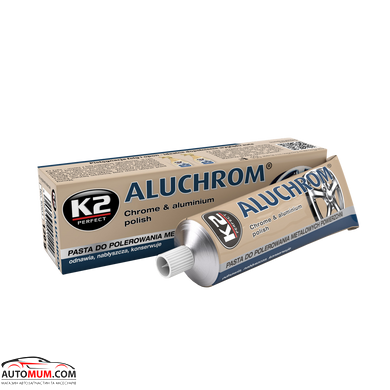 K2 K0031 Aluchrom Полірувальна паста для хрому - 120г