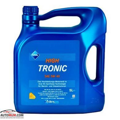 Моторна олива ARAL High Tronic 5W-40 SN/CF;C3 - 4л