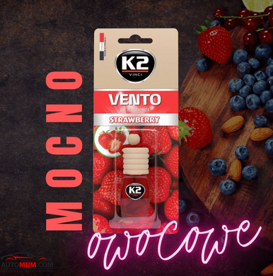 Ароматизатор рідкий K2 VENTO V450 8мл Strawberry