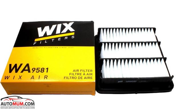 Фільтр повітря WIX WA9581 (A9320 LX2752 FA0632) (Hyundai i30; Kia Ceed 1.6CRDI >06г.)