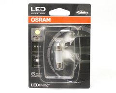 OSRAM 6499WW CW - BL1 Світлодіодні лампи premium - 12V 1W 41mm (SV8,5)