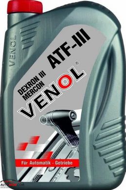 Трансмісійна олива VENOL ATF III G (Dexron 3) - 1л