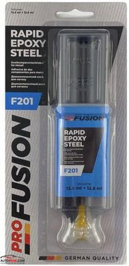 FUSION F201 Rapid Epoxy Steel Клей 2-х компонентний для металу - 25мл