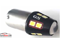 Світлодіодна лампа з обманкою G18,5(BA15s) GS 1156-3030-12SMD 11012 12-24V-2шт