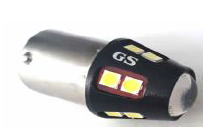 Светодиодная лампа с обманкой G18,5(BA15s) GS 1156-3030-12SMD 11012 12-24V-2шт