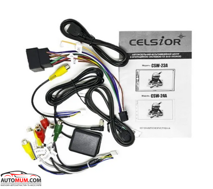 Автомагнітола MP5 2DIN Android 11 "Celsior" CSW-24A екран 7.0" IPS/BT/GPS/Wi-Fi/32Гб/ОЗУ 2Гб