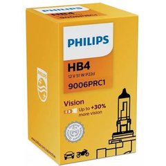 Лампа галогенна НB4 PHILIPS 9006 9006PRC1 (P22d) Premium CP 12V 51W +30%