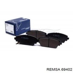 REMSA 69402-AF колодки тормозные передние (Accord VII>98;Primera>02)