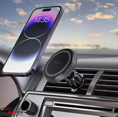 Тримач телефона в авто Proove Carbon Magnetic Air Mount Magnetic Ring