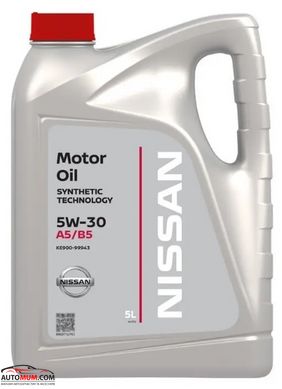 Моторное масло NISSAN KE90091043 Motor Oil FS 5W-30 C3 - 5л