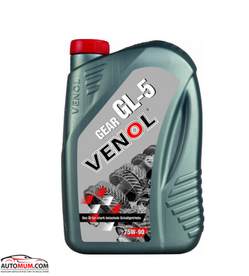 Трансмиссионное масло VENOL Gear 80W-90 GL-5 - 1л