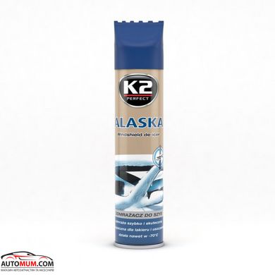 K2 K603 Alaska Размораживатель стекол (аэрозоль) - 300мл