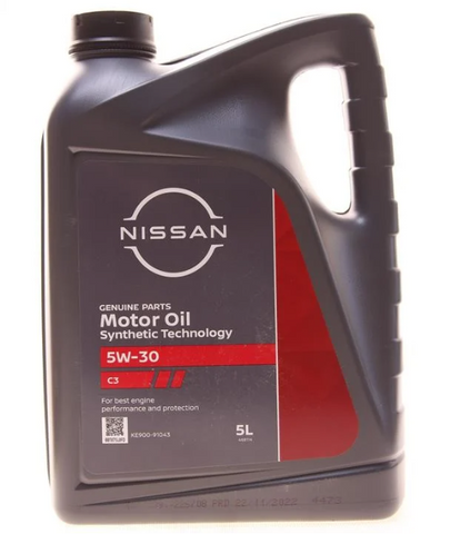 NISSAN KE90091043 Motor Oil FS Моторное масло 5W-30 C3 - 5л