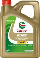 Моторна олива CASTROL EDGE FST 5W-30LL SM/CF; A3/B3;A3/B4;C3 - 4л