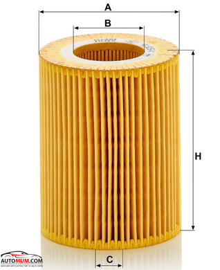 Фильтр оливи MANN HU925/4x (BMW>95г)