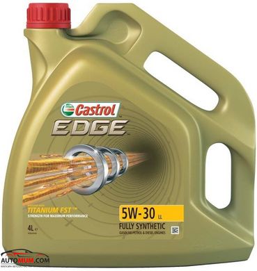 Моторное масло CASTROL EDGE FST 5W-30LL SM/CF; A3/B3;A3/B4;C3 - 4л