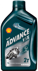 Моторное масло SHELL Advance VSX 2TC (полусинтетика) - 1л