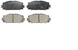 Колодки гальмівні передні TOKO T2115118/ CJ1-2118 (Daihatsu, Toyota)