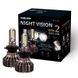 Світлодіодні лампи Carlamp Led Night Vision Gen2 Led 5000 Lm 5500 K (NVGH7) H7 -2шт