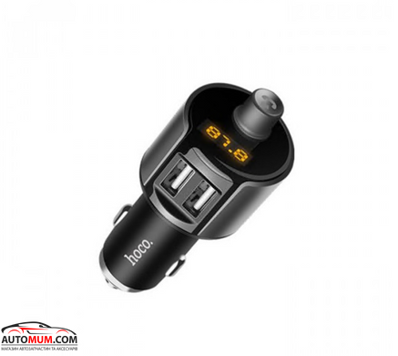 Модулятор FM Bluetooth HOCO Е19 4.2 + 2-USB 2.4A