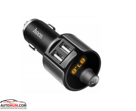 Модулятор FM Bluetooth HOCO Е19 4.2 + 2-USB 2.4A