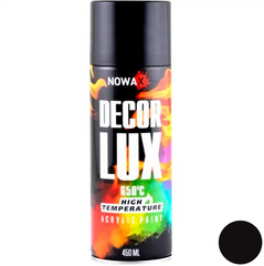 NOWAX NX48037 Фарба акрилова 650С (9005 чорний) - 450мл