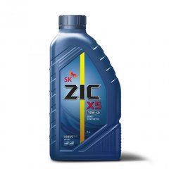 Моторное масло ZIC X5 Semi-synthetic 10w-40 SN - 1л