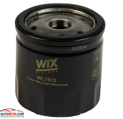 Фильтр масла WIX WL7513 (EOF285) (Renault,Nissan 1,5dci)