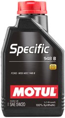 Моторное масло MOTUL Specific 948 B 5W-20 С5 - 1л