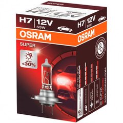 Лампа галогенная H7 OSRAM 64210SUP-FS (РX26d) 12V 55W (+30%)-1шт