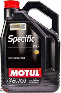 Моторна олива MOTUL Specific 948 B 5W-20 С5 - 5л