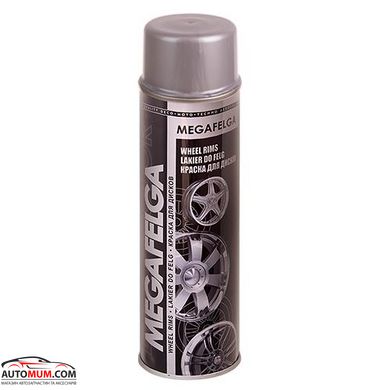 Краска для дисков Megafelga 69305 акриловая (антрацит) - 500мл