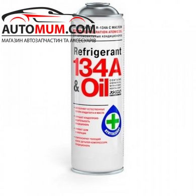 ХАДО XA60102 Refrigerant 134A&Oil XADO R-134a & Oil Газ (фреон) для заправки кондиціонера - 650мл