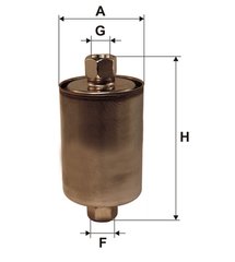 Фильтр топлива WIX WF8182 (A110039 BF10) (гайка) (2110i)