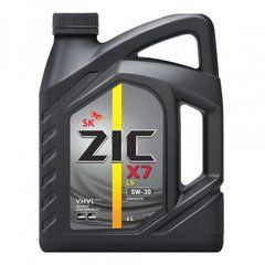 Моторное масло ZIC X7 LS Synthetic 5w-30 SM/CF - 4л