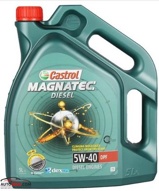 Моторное масло CASTROL Magnatec Diesel 5W-40 DPF - 4л