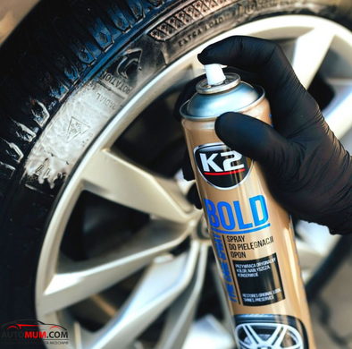 K2 K1561 Bold Aero Поліроль очищувач шин - 600мл